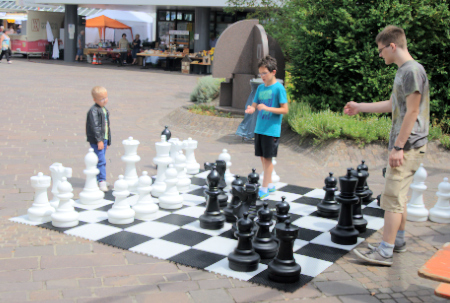 Jugendliche beim Gro�schach